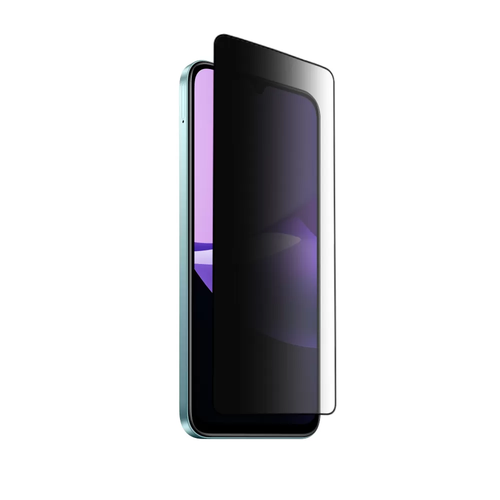 IDOL 1991 PREMIUM PRIVACY ANTISPY TEMPERED GLASS XIAOMI REDMI 15C 5G/POCO C85 5G 6.9in 9H 0.25mm SEMI CURVED FULL GLUE BLACK - Image 7