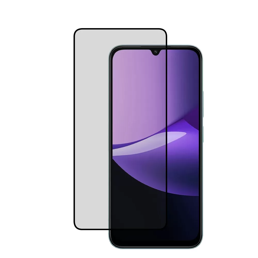 IDOL 1991 PREMIUM PRIVACY ANTISPY TEMPERED GLASS XIAOMI REDMI 15C 5G/POCO C85 5G 6.9in 9H 0.25mm SEMI CURVED FULL GLUE BLACK - Image 6