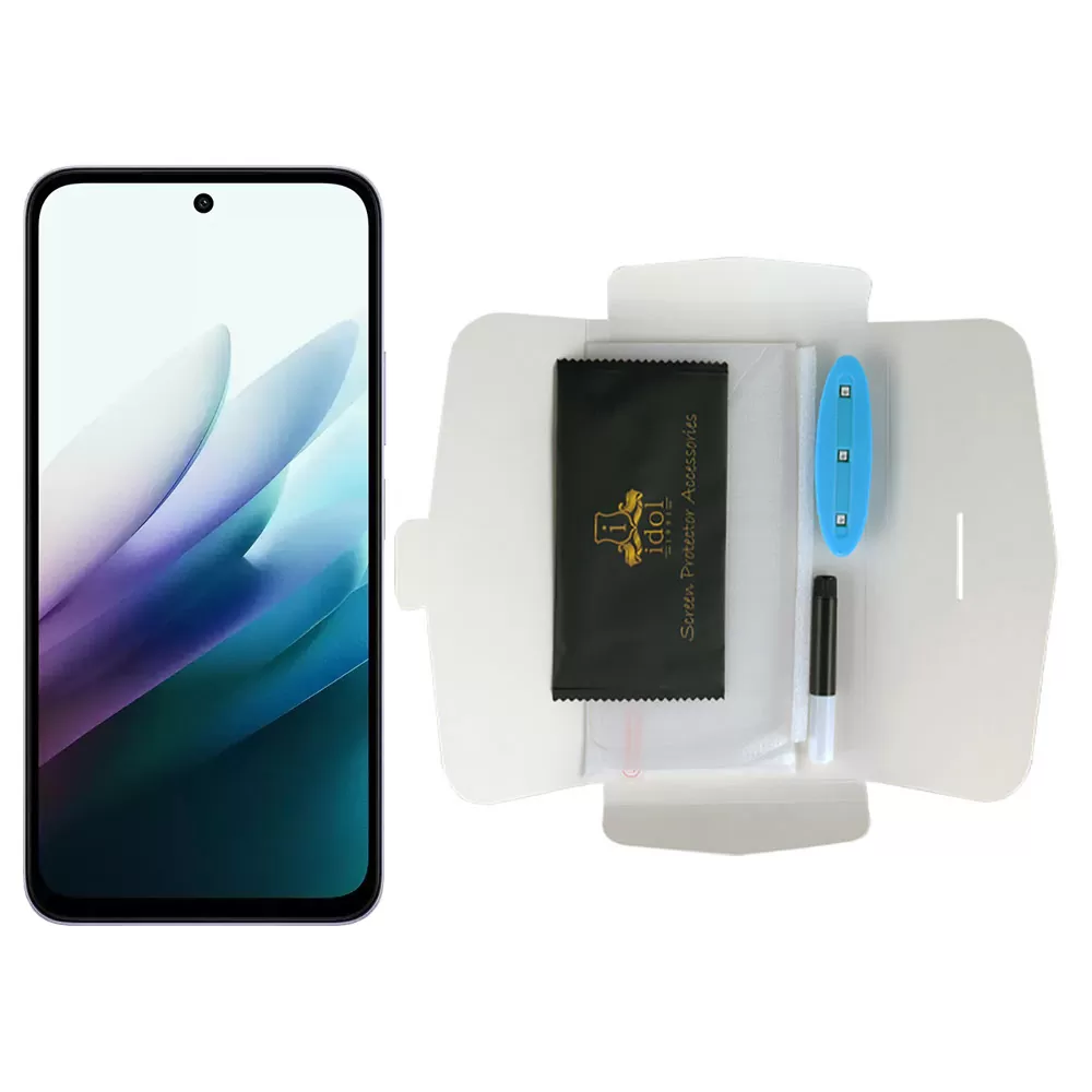 IDOL 1991 UV TEMPERED GLASS XIAOMI REDMI NOTE 15 4G 6.9in 9H 0.20mm 10D SEMI WITH GLUE-TOOL FINGER UNLOCK FULL COVER TRANSPA - Image 5
