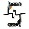 IPHONE 14 PRO (LIGHTNING) ΚΑΛΩΔΙΟ FLEX ΚΟΝΕΚΤΟΡΑ ΦΟΡΤΙΣΗΣ + AUDIO PORT + ΜΙΚΡΟΦΩΝΟ TITANIUM SILVER 3P OR