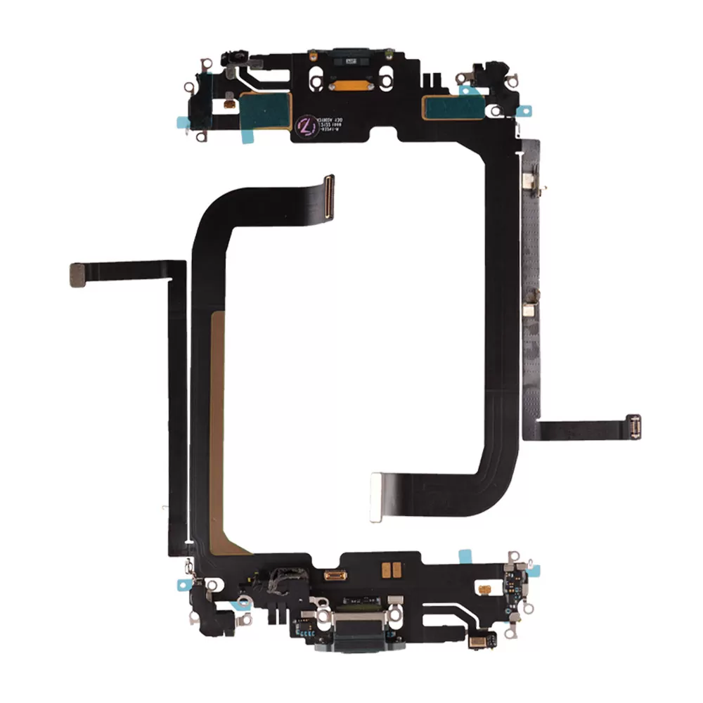 IPHONE 13 PRO MAX (LIGHTNING) ΚΑΛΩΔΙΟ FLEX ΚΟΝΕΚΤΟΡΑ ΦΟΡΤΙΣΗΣ + AUDIO PORT ALPINE GREEN 3P OR