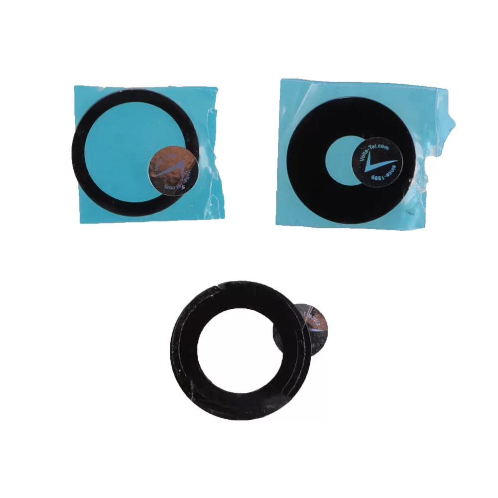 IPHONE 14 PRO/IPHONE 14 PRO MAX CAMERA LENS SET (3pcs) BLACK 3P OR