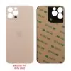 FOR IPHONE 12 PRO BATTERY COVER + 3M STICKER GOLD 3P OR