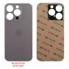 FOR IPHONE 15 PRO BATTERY COVER + 3M STICKER TITANIUM NATURAL 3P OR