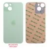 FOR IPHONE 15 PLUS BATTERY COVER + 3M STICKER GREEN 3P OR
