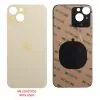 FOR IPHONE 15 PLUS BATTERY COVER + 3M STICKER YELLOW 3P OR