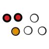 IPHONE 16 PRO/16 PRO MAX CAMERA LENS + RINGS SET 3 PCS TITANIUM NATURAL 3P OR