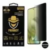 IDOL 1991 PRIVACY ANTISPY TEMPERED GLASS MOTOROLA MOTO G86/MOTO G86 POWER 6.67in 9H 0.25mm SEMI CURVED FULL GLUE BLACK