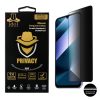 IDOL 1991 PRIVACY ANTISPY TEMPERED GLASS XIAOMI POCO C85 4G/REDMI 15C 4G 6.9in 9H 0.25mm SEMI CURVED FULL GLUE BLACK