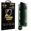 IDOL 1991 PREMIUM PRIVACY ANTISPY TEMPERED GLASS XIAOMI 17 PRO 5G 6.3in 9H 0.25mm SEMI CURVED FULL GLUE BLACK