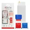 VOLTE-TEL TEMPERED GLASS MOTOROLA MOTO G06/MOTO G06 POWER 6.88in 9H 0.30mm 2.5D FULL GLUE
