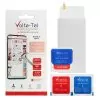 VOLTE-TEL TEMPERED GLASS REALME 15 5G 6.8in 9H 0.30mm 2.5D FULL GLUE