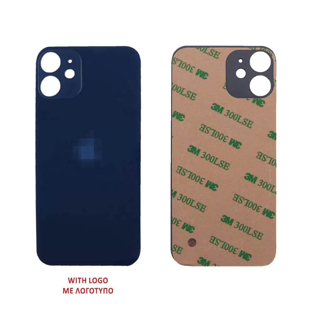 FOR IPHONE 12 MINI BATTERY COVER + 3M STICKER BLUE 3P OR