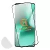 IDOL 1991 GLAMOUR TEMPERED GLASS REALME 15 PRO 5G 6.8in 9H 0.30mm FULL COVER 3D FULL GLUE FINGER UNLOCK BLACK+SQUEEZY CARD