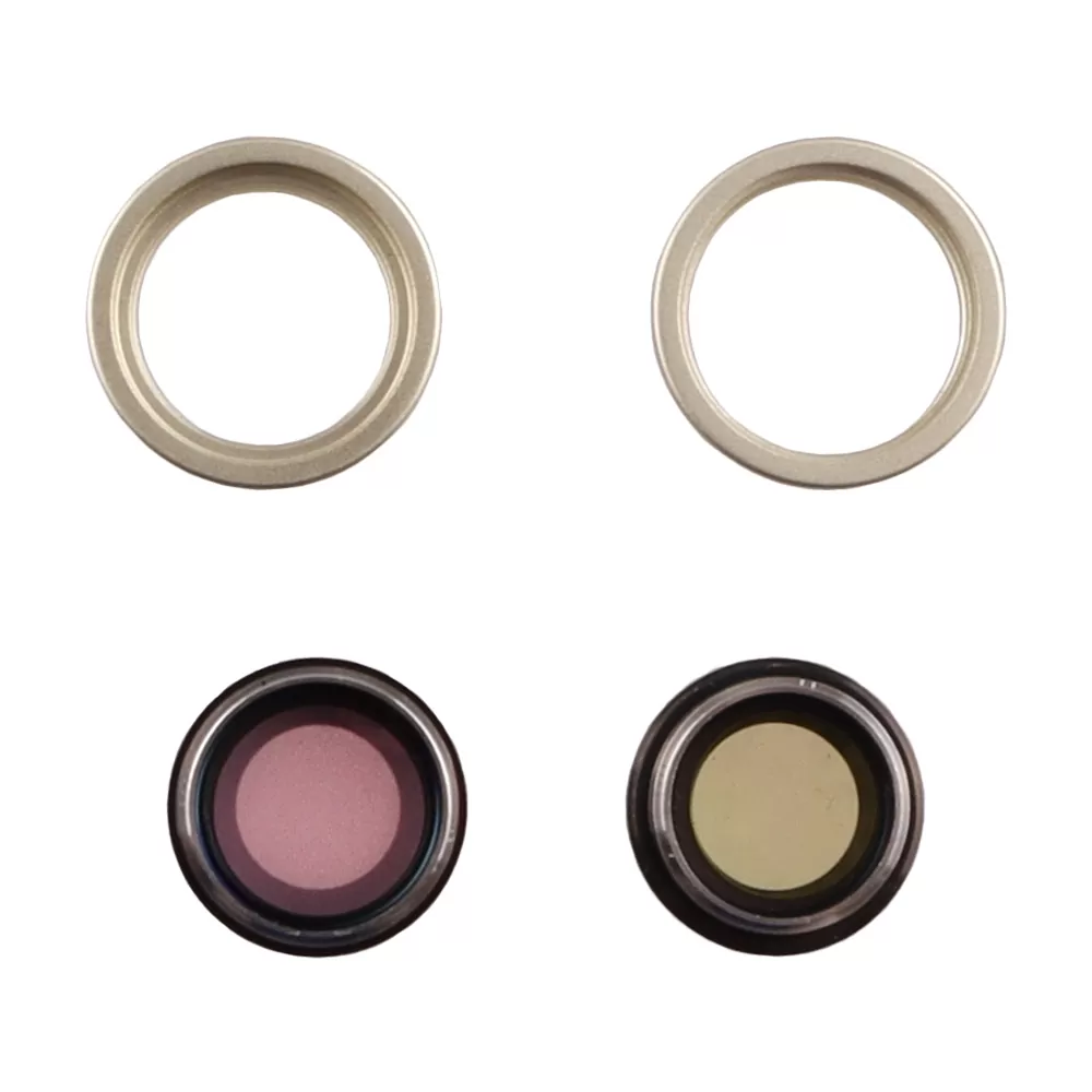 IPHONE 15/15 PLUS CAMERA LENS + RINGS SET 2 PCS YELLOW 3P OR