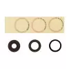 IPHONE 15 PRO CAMERA LENS SET 3 PCS + 3M STICKER BLACK 3P OR