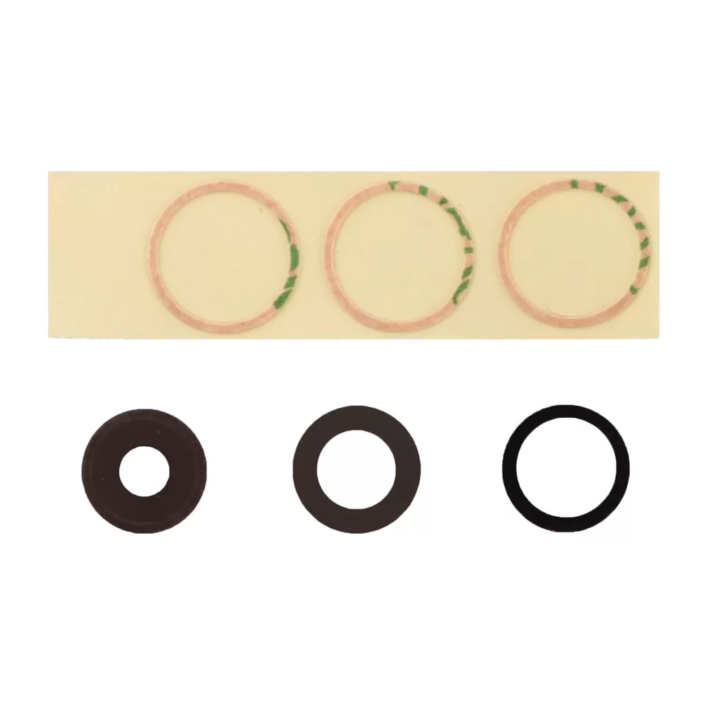 IPHONE 15 PRO CAMERA LENS SET 3 PCS + 3M STICKER BLACK 3P OR