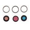 IPHONE 15 PRO MAX CAMERA LENS + RINGS SET 3 PCS TITANIUM WHITE 3P OR