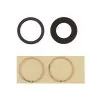 IPHONE 16/16 PLUS CAMERA LENS SET 2 PCS + 3M STICKER BLACK 3P OR