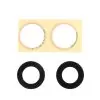 IPHONE 15/15 PLUS CAMERA LENS SET 2 PCS + 3M STICKER BLACK 3P OR
