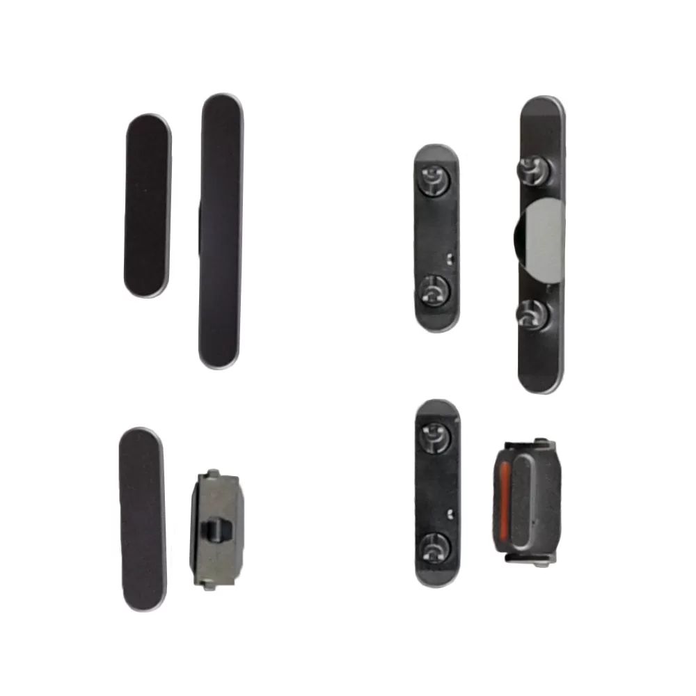 IPHONE 15/15 PLUS SIDE KEYS/ ON/OFF (4 ΤΕΜ.) BLACK 3P OR