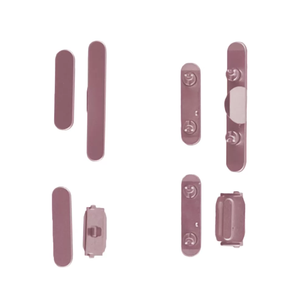 IPHONE 15/15 PLUS SIDE KEYS/ ON/OFF (4 ΤΕΜ.) PINK 3P OR