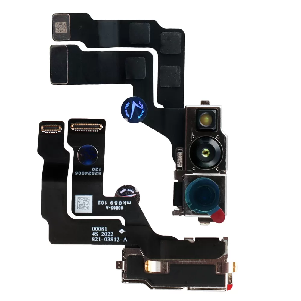 FOR IPHONE 14 PRO MAX CAMERA FRONT 12MP + IR CAMERA + FLEX 3P OR