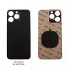FOR IPHONE 15 PRO MAX BATTERY COVER + 3M STICKER TITANIUM BLACK 3P OR
