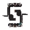 IPHONE 15 PRO (TYPE C) ΚΑΛΩΔΙΟ FLEX ΚΟΝΕΚΤΟΡΑ ΦΟΡΤΙΣΗΣ + AUDIO PORT + ΜΙΚΡΟΦΩΝΟ TITANIUM BLUE 3P OR