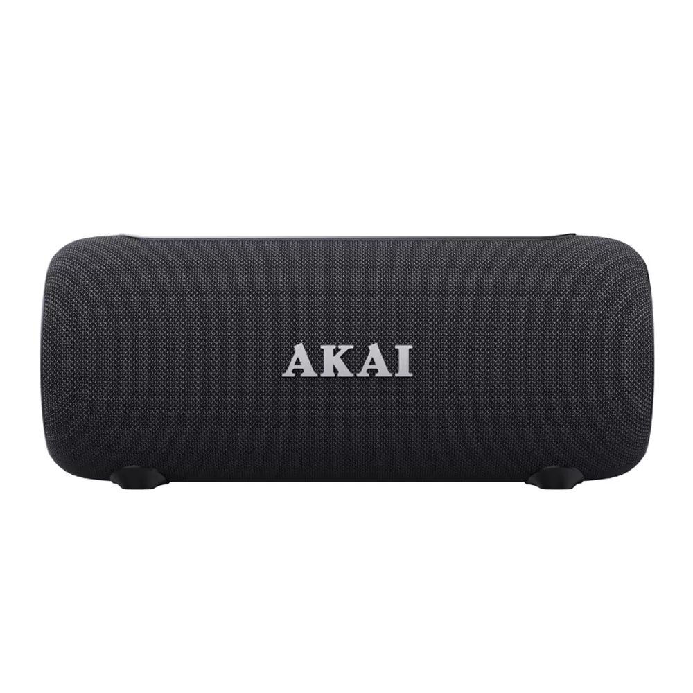 AKAI ABTSW-40 ΦΟΡΗΤΟ ΑΔΙΑΒΡΟΧΟ ΗΧΕΙΟ IPX5 ME ΥΦΑΣΜΑ, BLUETOOTH V5.3 15W, USB, AWS, HANDSFREE, RGB LIGHTS & ΙΜΑΝΤΑ ΩΜΟΥ RMS BLACK - Image 3