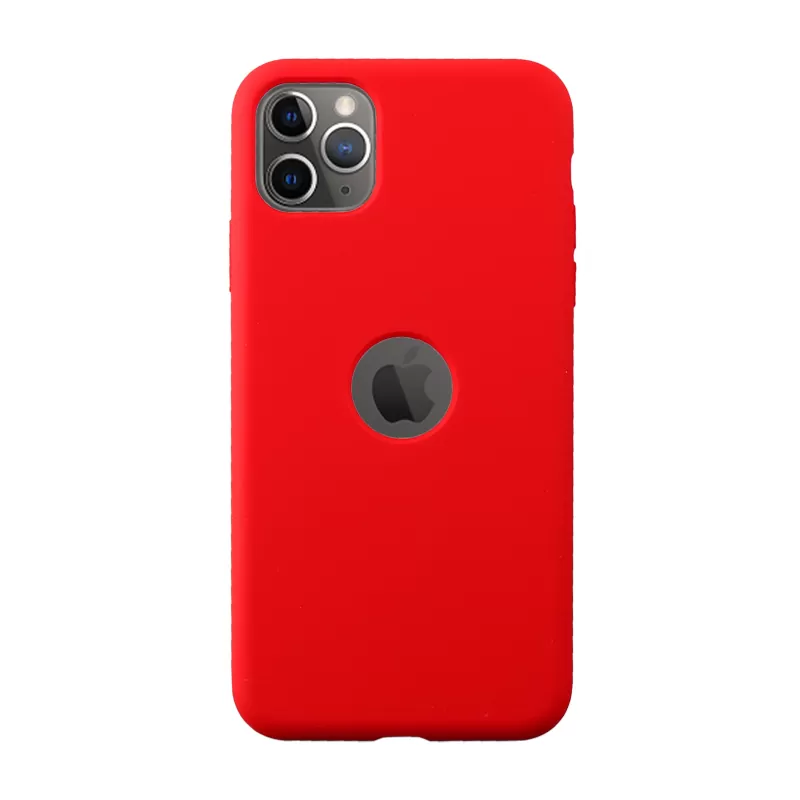 IDOL 1991 VELVET TPU ΘΗΚΗ IPHONE 11 PRO 5.8in 4 SIDE CAMERA GUARD PROTECTION RED - Image 3