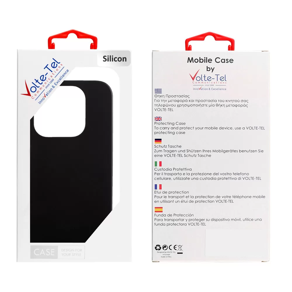 VOLTE-TEL SILICON TPU ΘΗΚΗ XIAOMI 17 5G 6.3in  CAMERA GUARD BLACK - Image 2