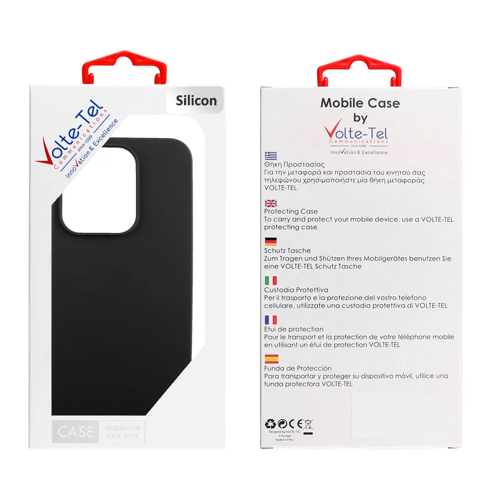 VOLTE-TEL SILICON TPU ΘΗΚΗ XIAOMI REDMI 15C 5G 6.9in  CAMERA GUARD BLACK - Image 2