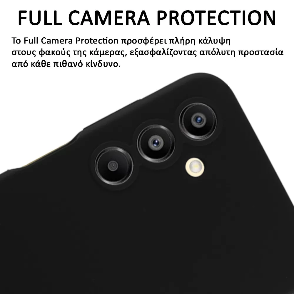 IDOL 1991 VELVET ELITE TPU ΘΗΚΗ XIAOMI REDMI 15 5G 6.9in  4 SIDE FULL CAMERA PROTECTION BLACK - Image 4