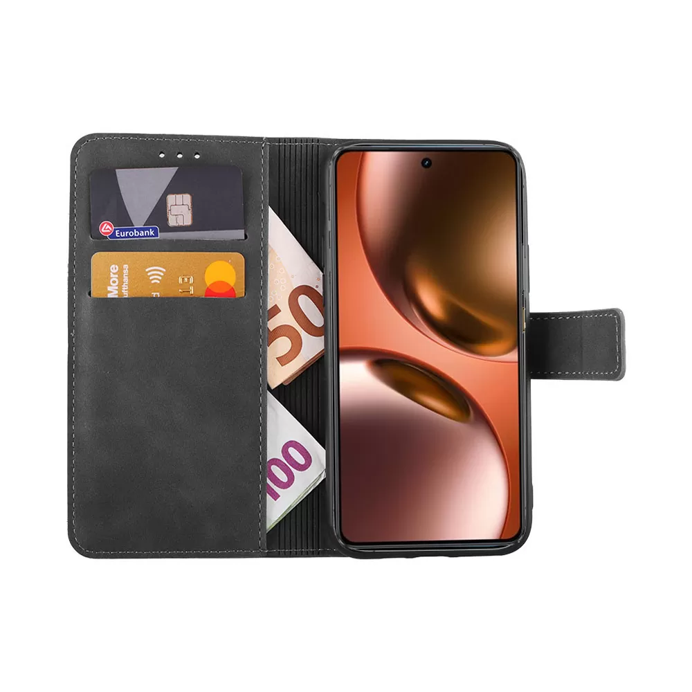 LIME ESSENTIAL ΘΗΚΗ REALME GT 7 6.78in MAGNET BOOK STAND CLIP GREY - Image 5