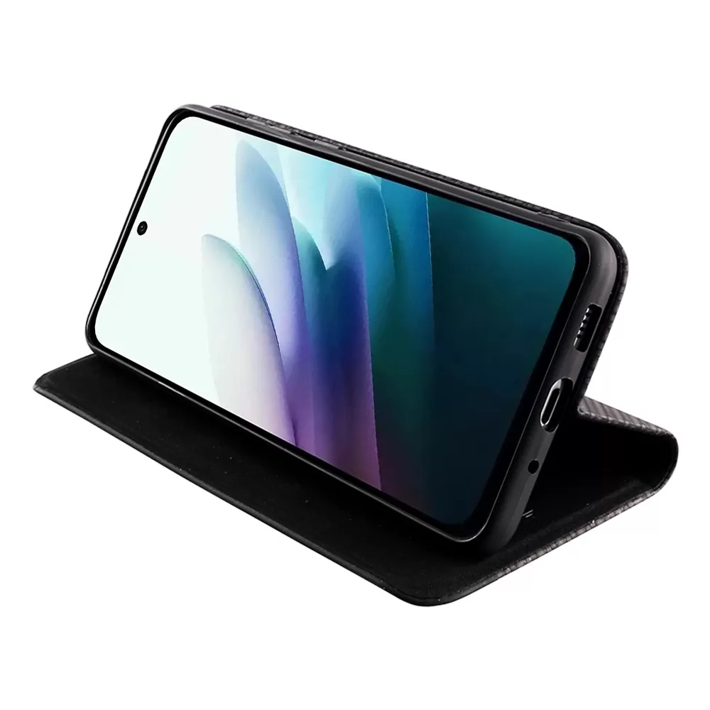 IDOL 1991 ELITE ΘΗΚΗ XIAOMI REDMI 15 4G 6.9in  ANTI-RFID BOOK STAND BLACK - Image 4
