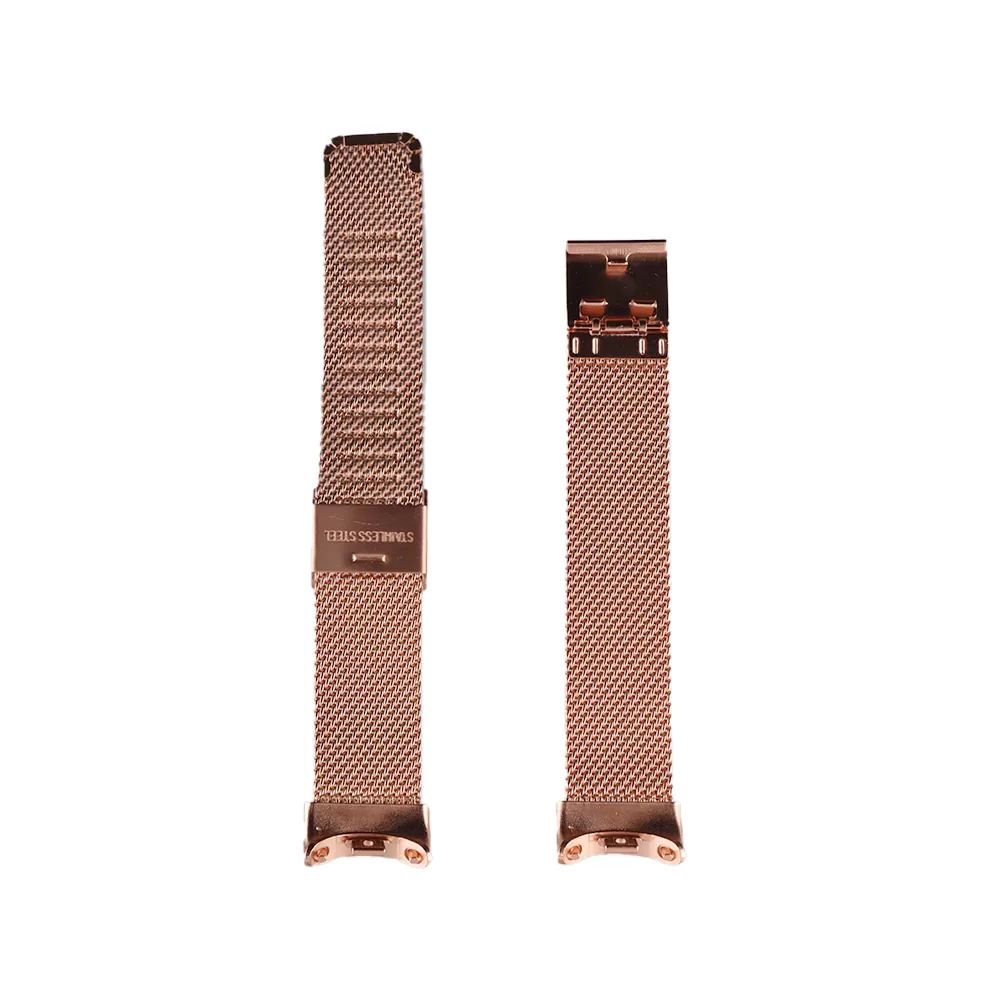 VOLTE-TEL VT155 ΛΟΥΡΑΚΙ ΡΟΛΟΓΙΟΥ ΜΕΤΑΛΛΙΚΟ XIAOMI SMART BAND 8/SMART BAND 9/SMART BAND 10 MILAN ROSE GOLD - Image 3