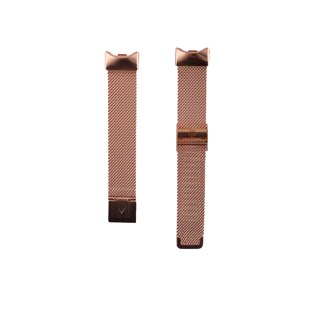 VOLTE-TEL VT155 ΛΟΥΡΑΚΙ ΡΟΛΟΓΙΟΥ ΜΕΤΑΛΛΙΚΟ XIAOMI SMART BAND 8/SMART BAND 9/SMART BAND 10 MILAN ROSE GOLD - Image 2