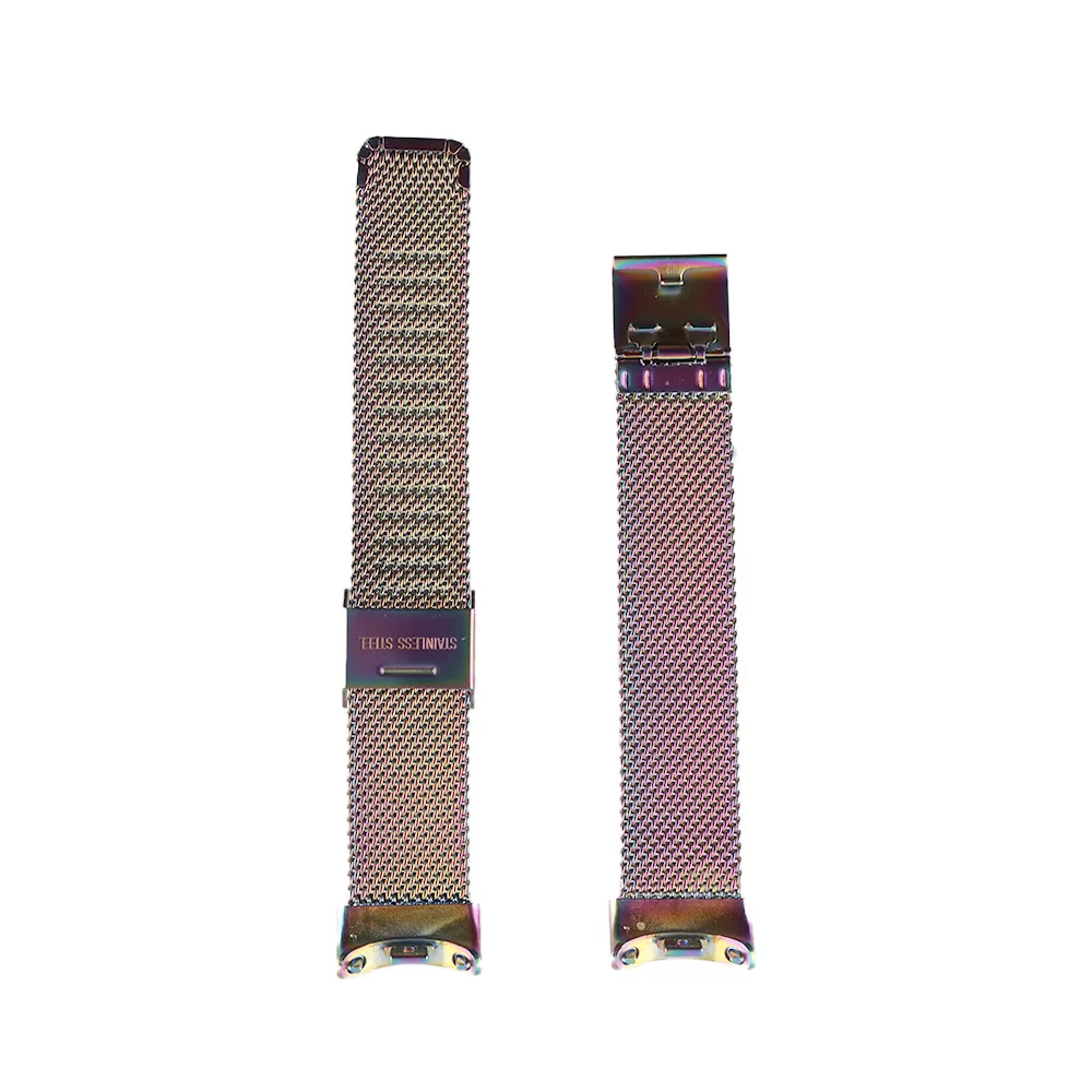 VOLTE-TEL VT155 ΛΟΥΡΑΚΙ ΡΟΛΟΓΙΟΥ ΜΕΤΑΛΛΙΚΟ XIAOMI SMART BAND 8/SMART BAND 9/SMART BAND 10 MILAN COLORFUL PURPLE - Image 3