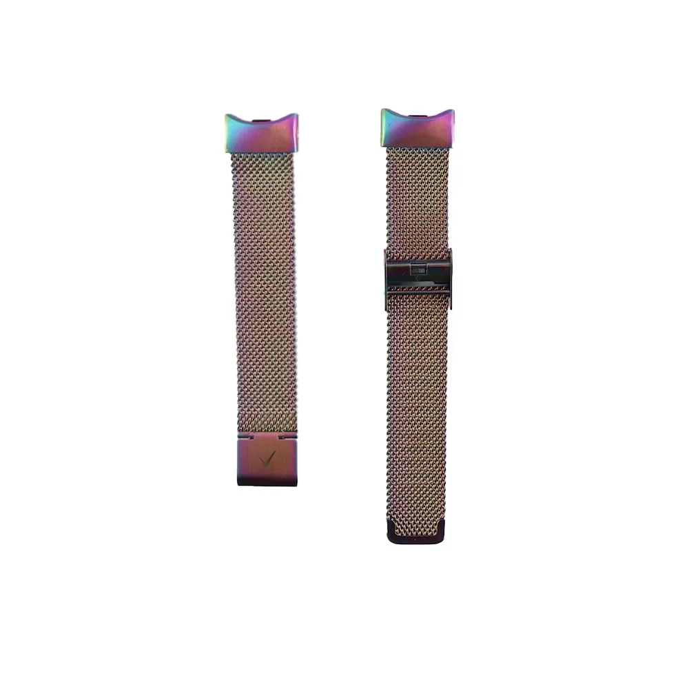 VOLTE-TEL VT155 ΛΟΥΡΑΚΙ ΡΟΛΟΓΙΟΥ ΜΕΤΑΛΛΙΚΟ XIAOMI SMART BAND 8/SMART BAND 9/SMART BAND 10 MILAN COLORFUL PURPLE - Image 2