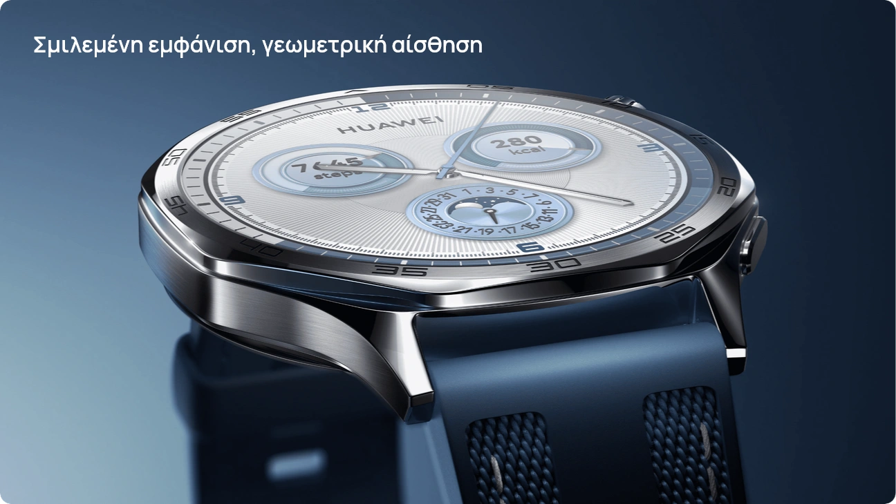 Εικόνα του SMART WATCH HUAWEI GT 5 46MM 1.43in 55020DKM ΑΔΙΑΒΡΟΧΟ (BLACK FLUOROELASTOMER STRAP) GR
