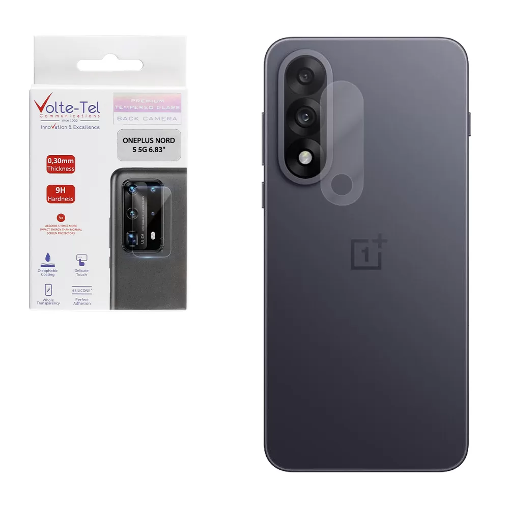 VOLTE-TEL CAMERA TEMPERED GLASS ONEPLUS NORD 5 5G 6.83in 9H 0.30mm