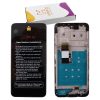 MOTOROLA MOTO G13 4G ΟΘΟΝΗ IPS + TOUCH SCREEN + LENS + FRAME HF-5D68C22318 BLACK HYPER-FIX SERVICE PACK