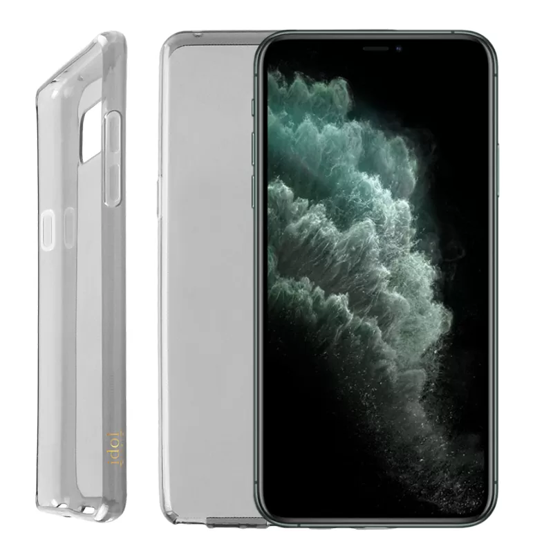 IDOL 1991 AIR SLIM TPU ΘΗΚΗ IPHONE 11 PRO MAX 6.5in ΔΙΑΦΑΝΗ ΓΚΡΙ