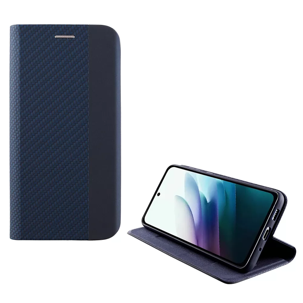 IDOL 1991 ELITE ΘΗΚΗ XIAOMI REDMI 15 4G 6.9in  ANTI-RFID BOOK STAND BLUE