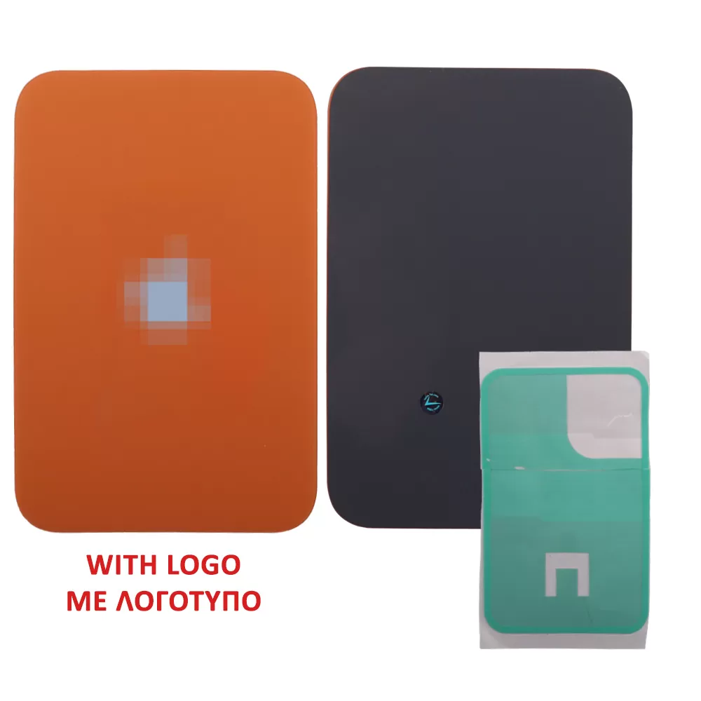 FOR IPHONE 17 PRO BATTERY COVER + ΑΥΤΟΚΟΛΛΗΤΗ ΤΑΙΝΙΑ ΑΔΙΑΒΡΟΧΟΠΟΙΗΣΗΣ COSMIC ORANGE