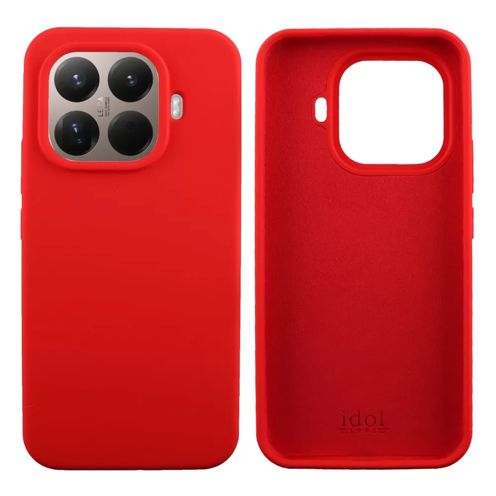 IDOL 1991 VELVET ELITE TPU ΘΗΚΗ XIAOMI 15T PRO 5G 6.83in 4 SIDE FULL CAMERA PROTECTION RED