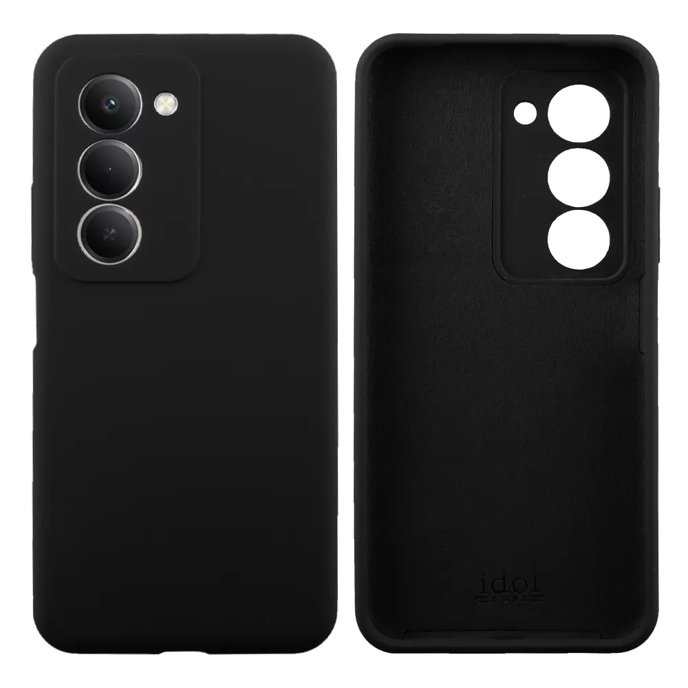IDOL 1991 VELVET ELITE TPU ΘΗΚΗ XIAOMI REDMI 15 5G 6.9in  4 SIDE FULL CAMERA PROTECTION BLACK