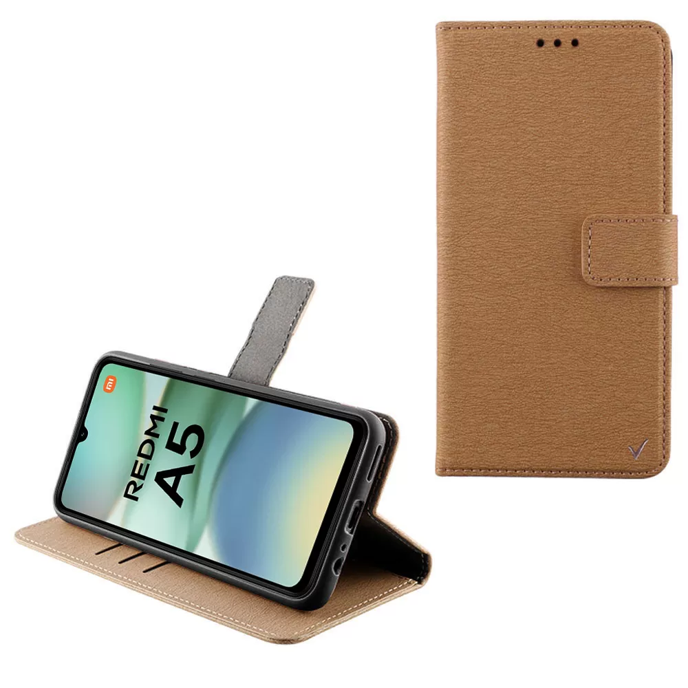 VOLTE-TEL ALLURE ΘΗΚΗ XIAOMI REDMI A5 4G 6.88in  MAGNET BOOK STAND CLIP GOLD