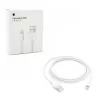 APPLE USB-A 2.0 TO LIGHTNING MUQW3ZM/A A1480 18W 2.4A USB ΦΟΡΤΙΣΗΣ-DATA 1m WHITE PACKING OR